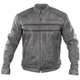 Illustration for article titled 2018 New Arrival - The Jasperz Sigma Mens Distressed Grey Leather Motorcycle Jacket - Fast Shippingem/em